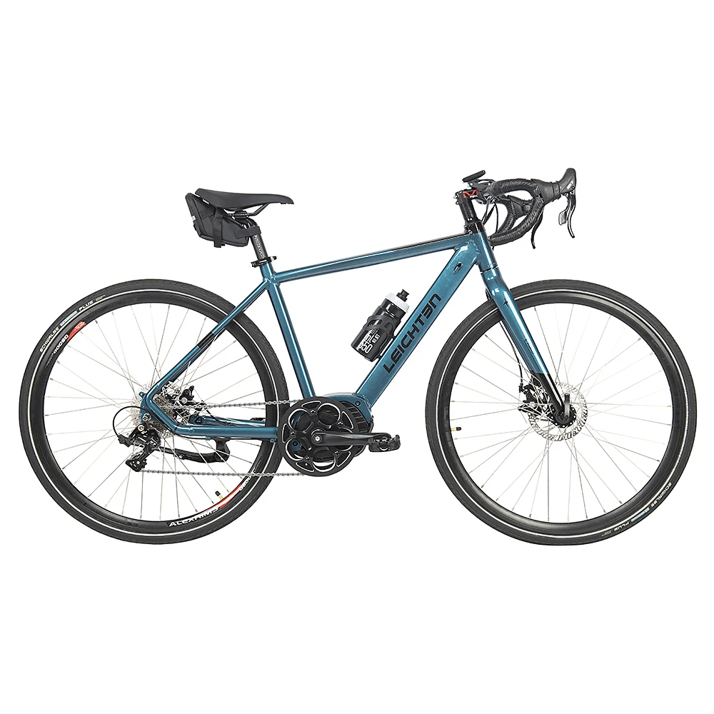2022 Gravel Bike New Design  Factory Price  Removable Battery Racing Ebike 10SP 700C Hub Motor  ebike bicycles