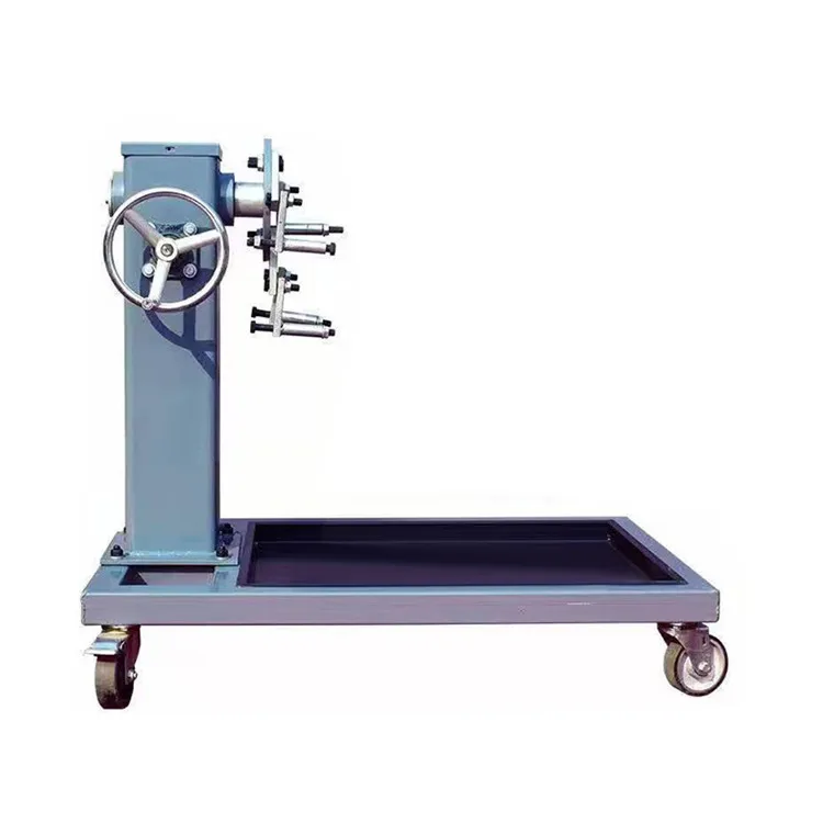 Good Quality Automatic Rotating Grab Tray Turning Rack Engine Stand