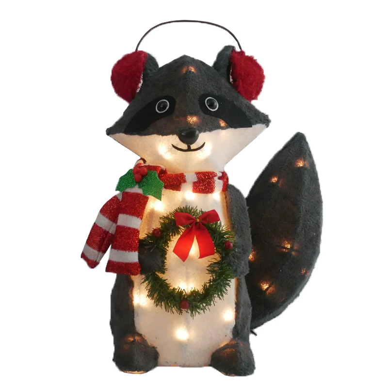 Amazon hot sale 23in 35L 3D motif lights sculpture outdoor decoration of theme park hotel shopping mall hall for holiday