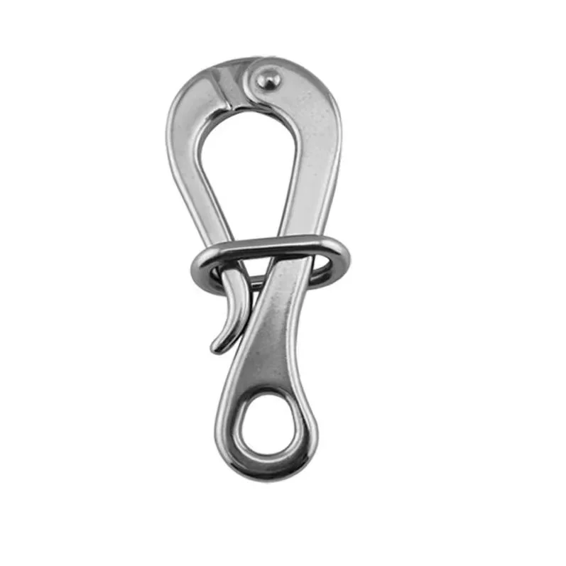 Custom European Type Shackle Horseshoe Buckle Removable Screw Stainless Steel Brass Leather Foot Lifting Accessories Bow Pattern