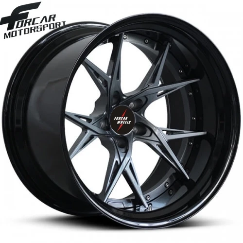 Manufacture forged aluminum deep lip 18~24 inch concave rims racing car alloy wheels