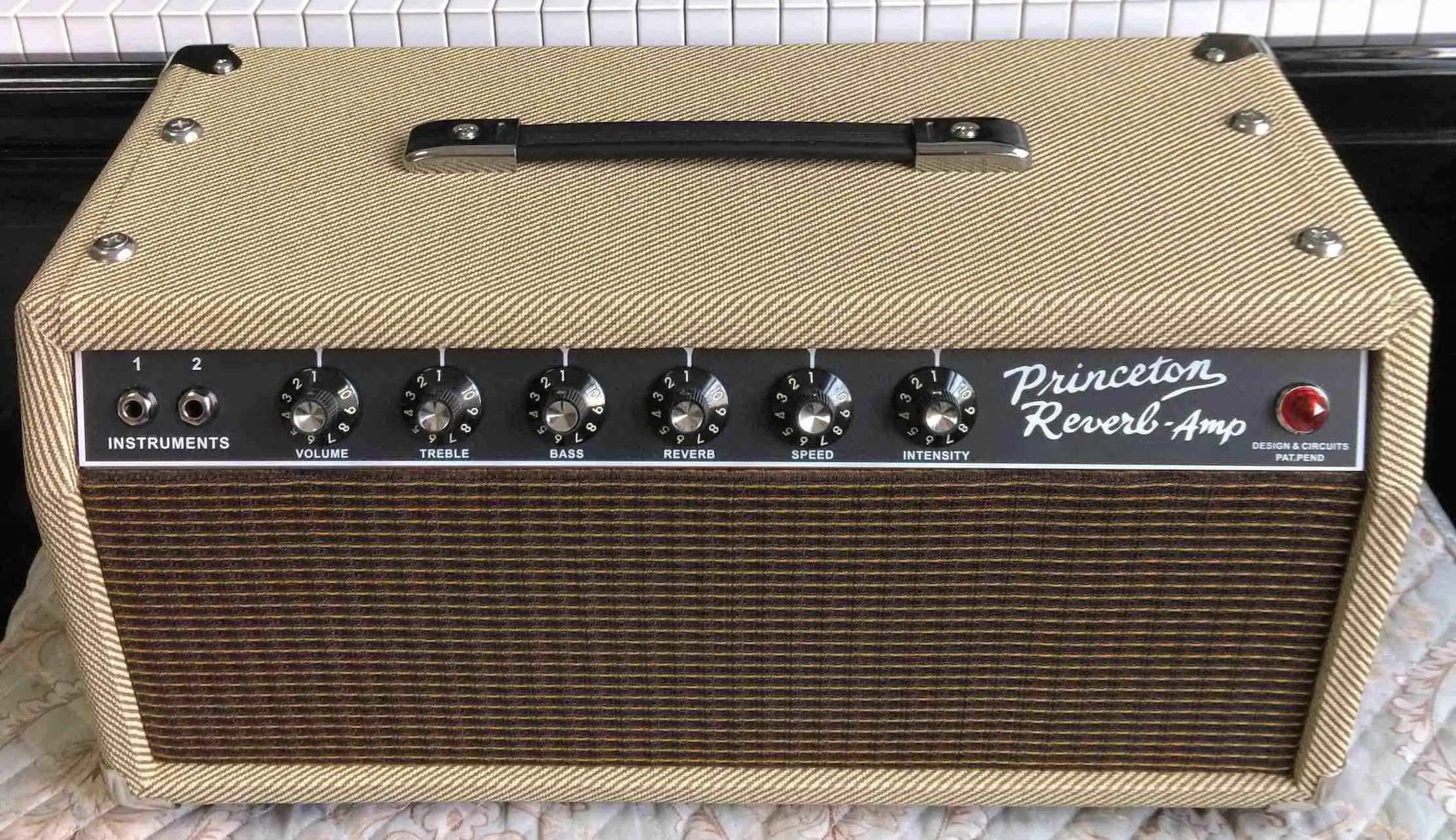 Custom Grand 64 Princeton Reverb AMP Head Combo Guitar Amplifier OEM 12AX7*3 12AT7*1;  5AR4*1
