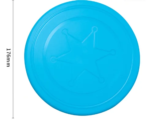 Interactive Water-Resistant Dog Frisbee Soft Pet Toys for Training and Float Play Pet Supplies Interactive & Movement