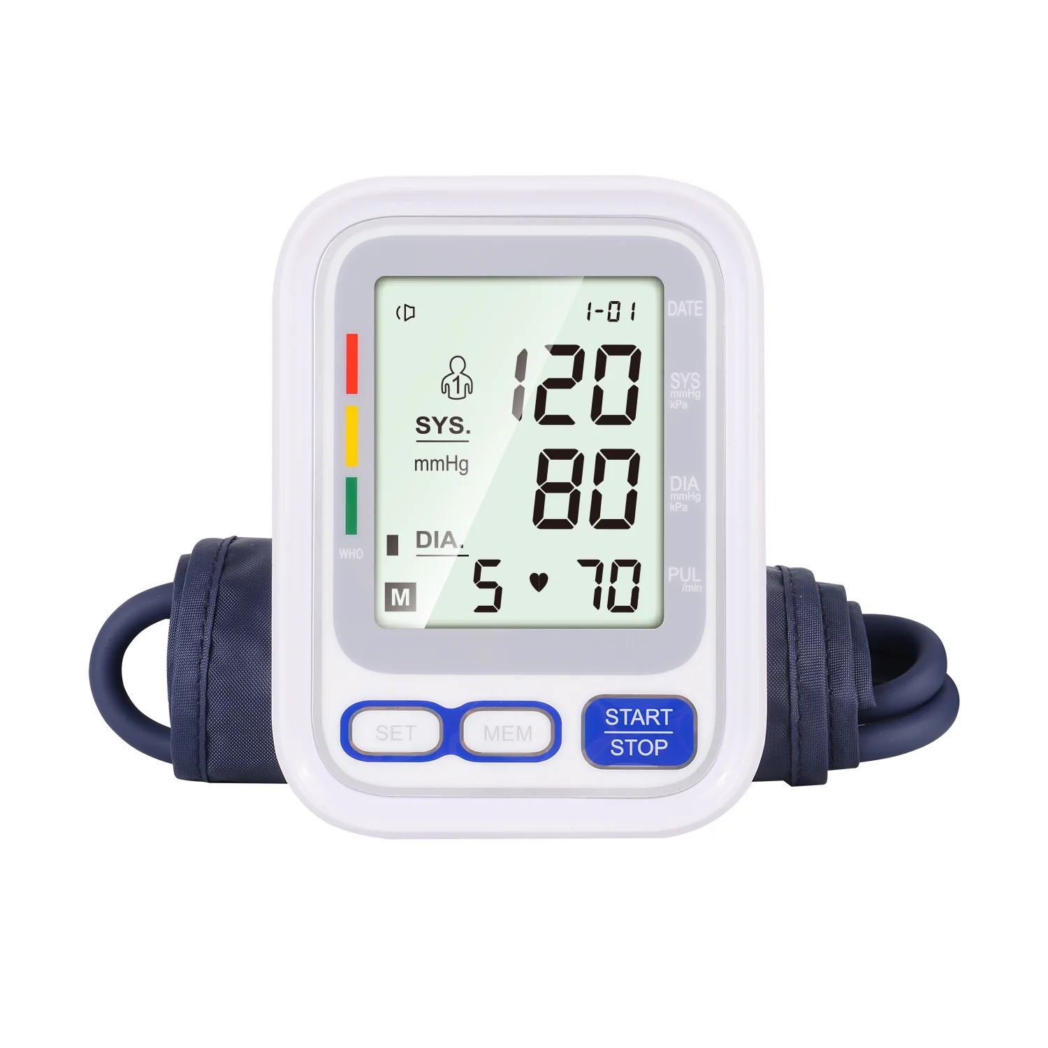
szkia Automatic Digital Blood Pressure Monitor Upper Arm digital blood pressure machine electronic sphygmomanometer 