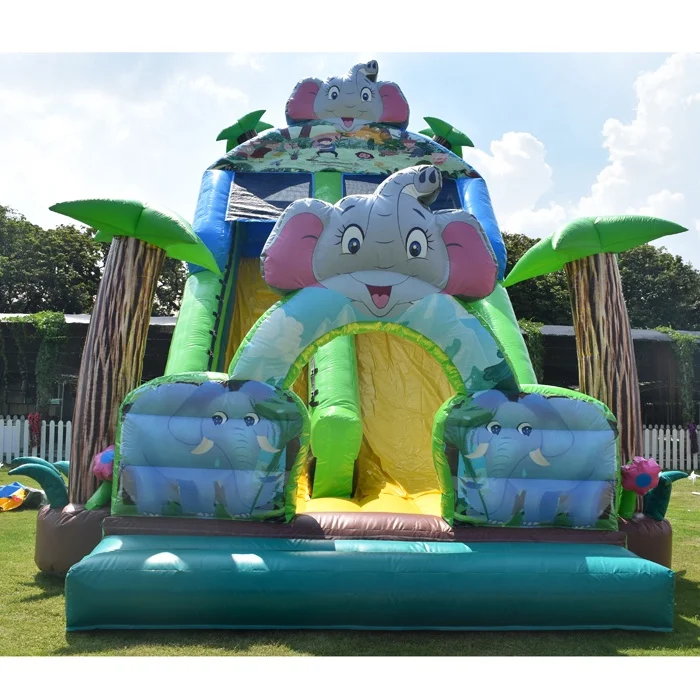 Commercial water park adult and kids amusement air my fun inflatables water slide