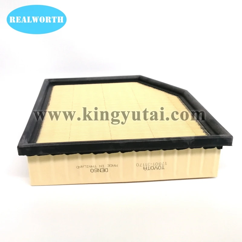 Air filter 17801-31170 for Chinese brand truck spare parts