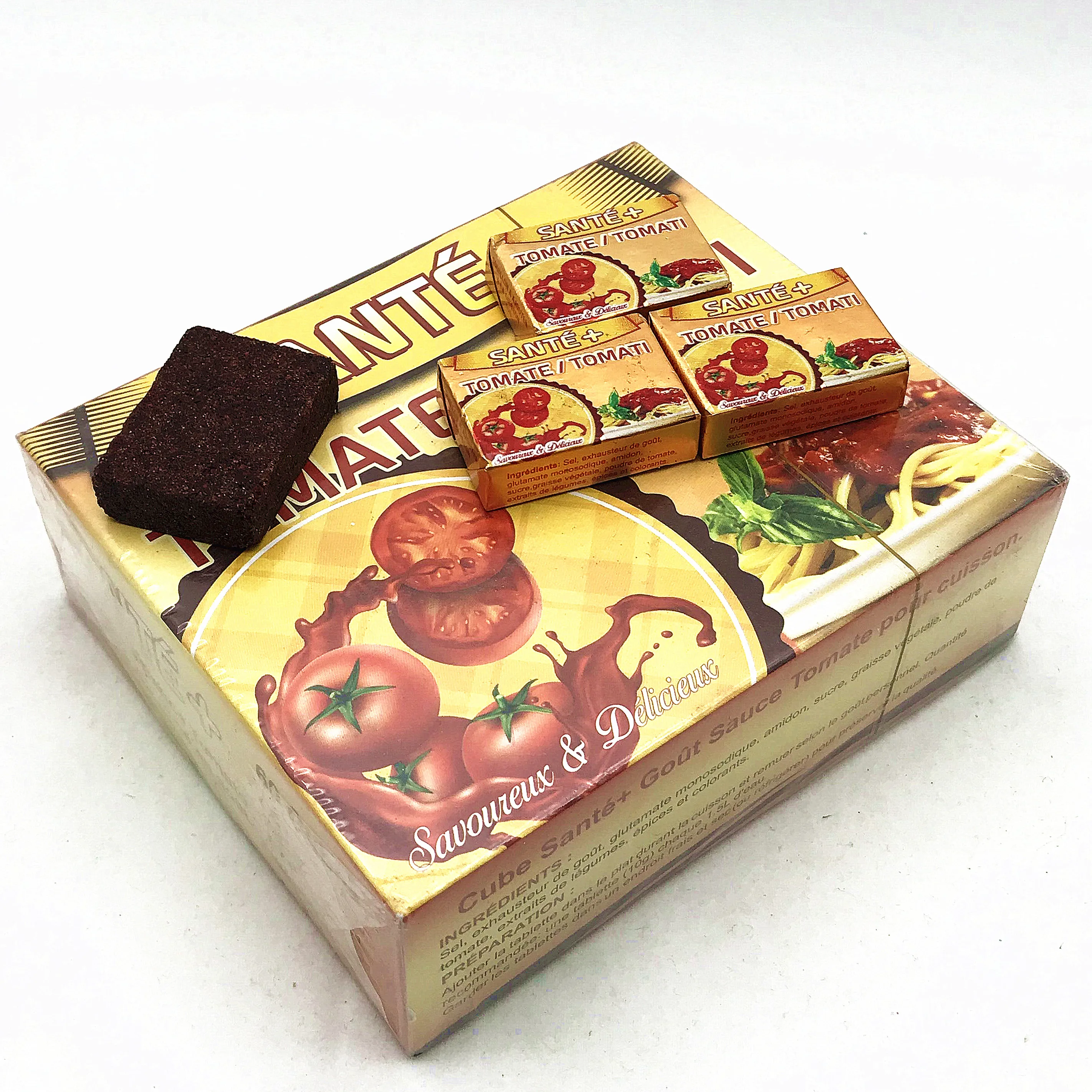 Halal Chicken Seasoning Cubes Manufacturer Chicken Tomato Bouillon Cubes Supplier