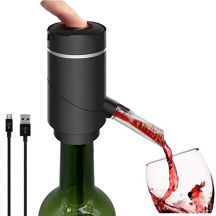 Оптовая продажа, Электрический автоматический аэратор для вина, набор дозаторов графинов
