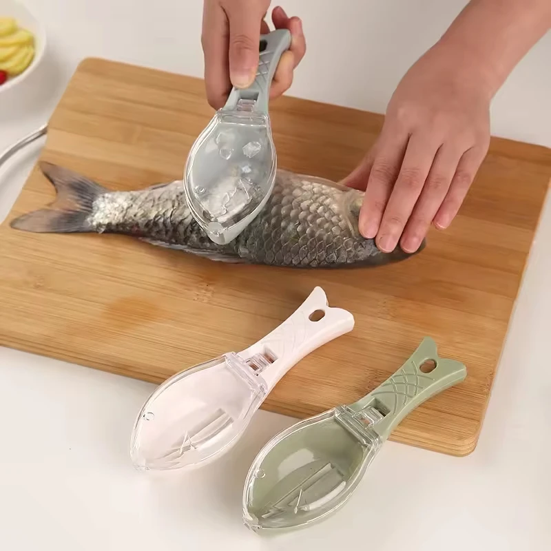 New Kitchen tools fish scraper household fish scales removal artifact from Convenient and easy-to-wash scraping brush with fish