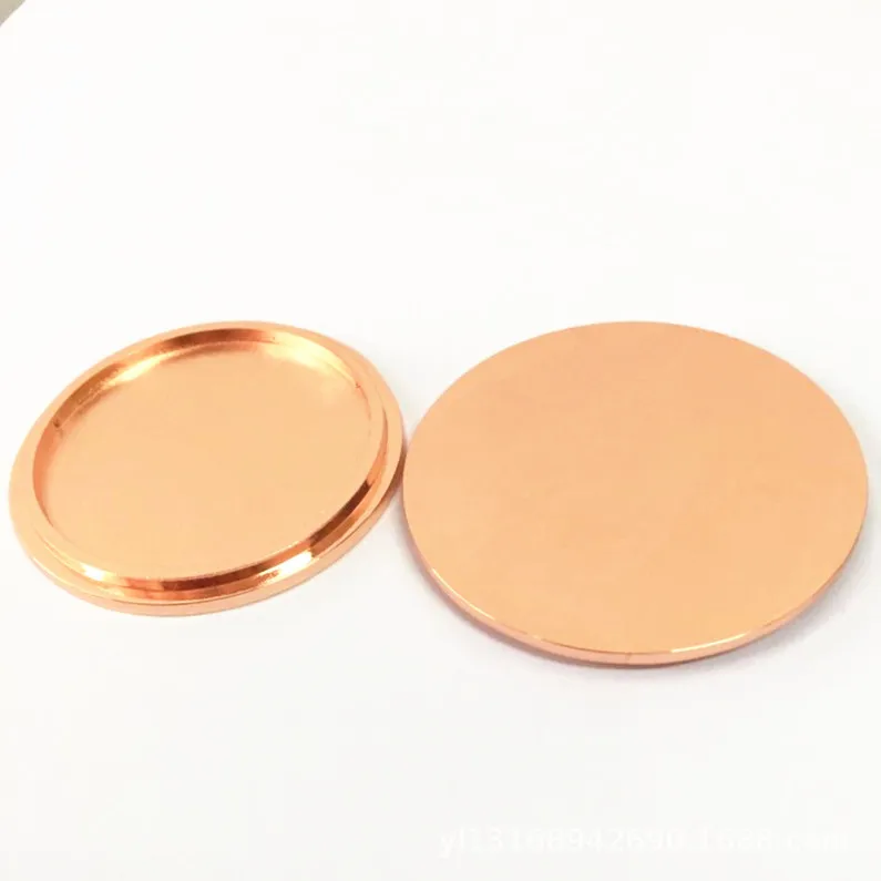 Высококачественный цинковый сплав, размер под заказ, золотая, розовая, золотая, Серебряная Свеча, диффузор, камень, круглая металлическая крышка