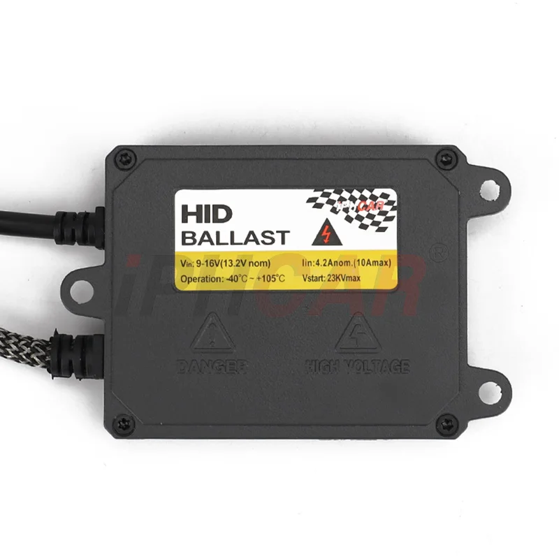 Factory Price AC 12C 55W Xenon HID Ballast Reator IPH7 55W HID Slim Ballast for Car Light Retrofit