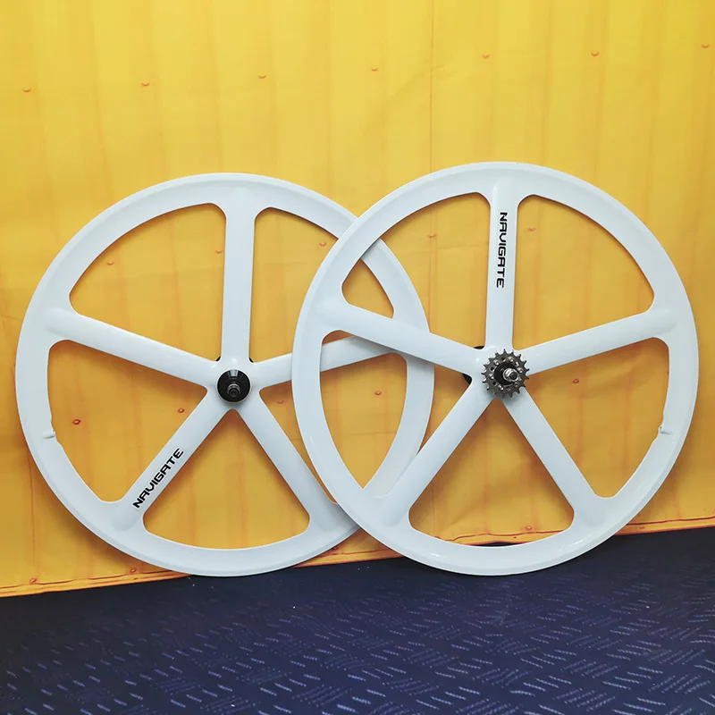 New Magnesium Alloy  bike wheel Integrate Wheels track bike wheel rim for single speed Bike 700c