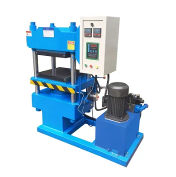 Automatic Silicone Rubber Vulcanizing Molding Compression Plate Heat Hydraulic Press Vulcanizing Machine