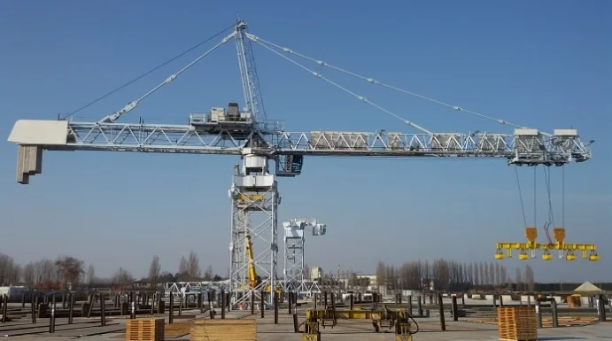 Zoomlion L125-10RA 10t Luffing-Jib Tower Crane for Sale