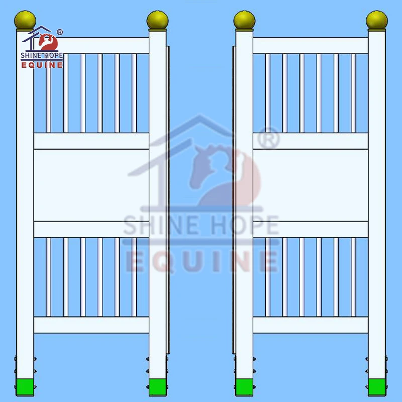 Varied Equestrian Show Jumping with Customized Logo and color