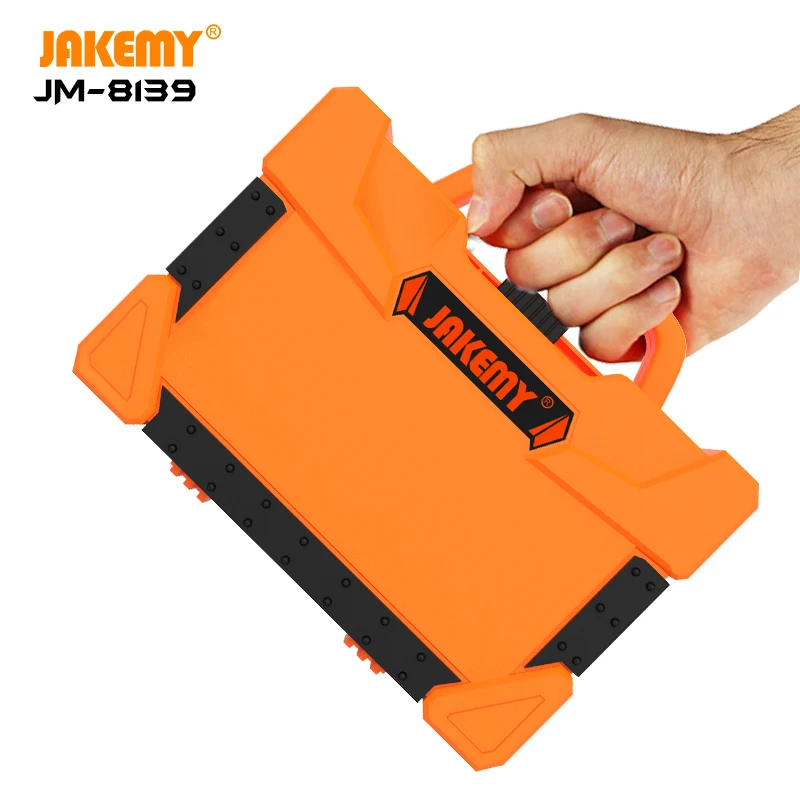 JAKEMY JM-8139 мульти-функциональный CR-V драйвер бытовой ручной инструмент отвертка коробка набор для электронных DIY