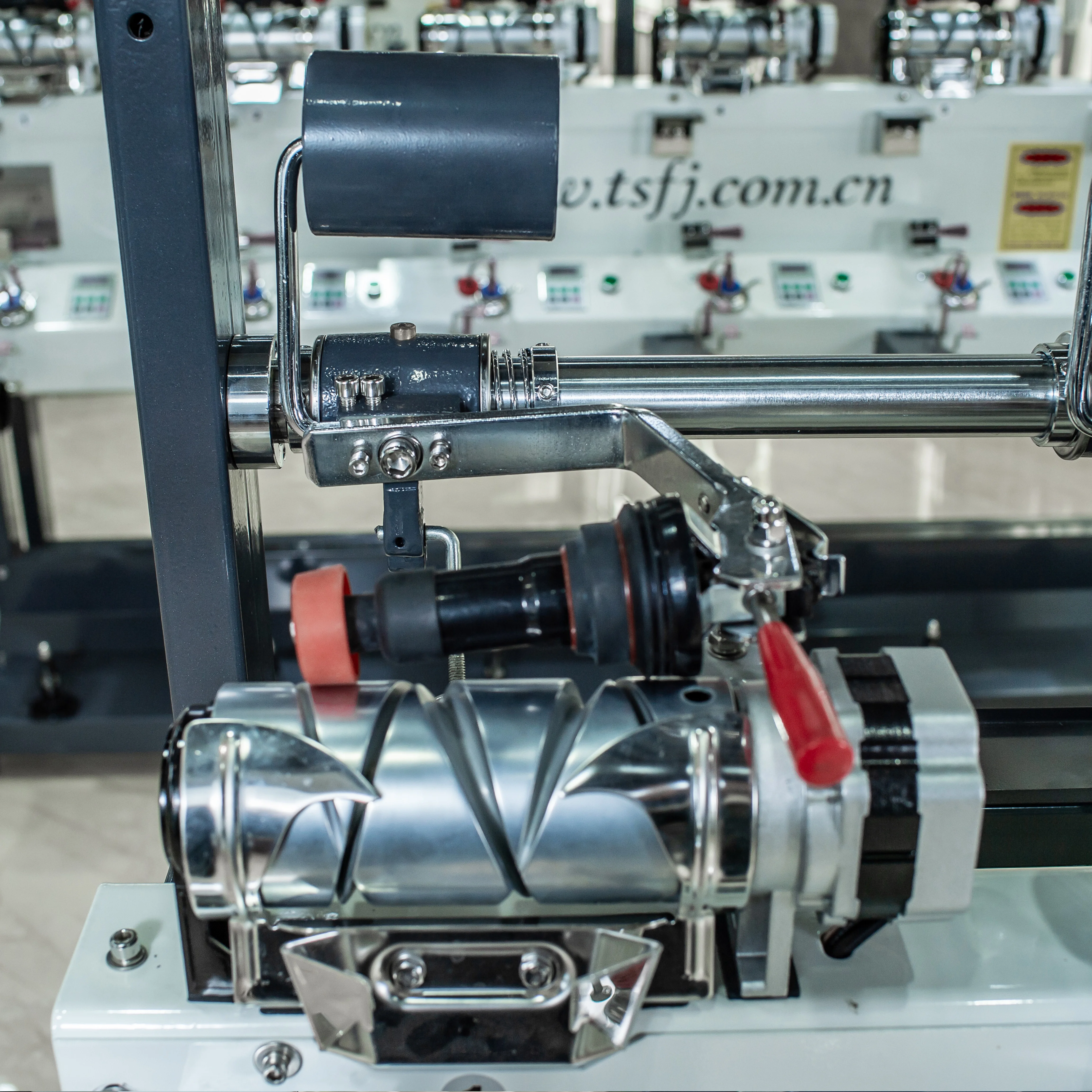 TS008P cotton thread / filament hank to cone winder winding machine price