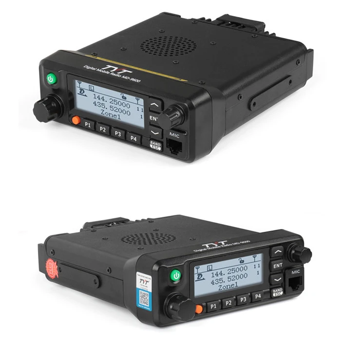 TYT MD-9600 GPS цифровой/FM аналоговые Dual Band DMR Quad Мобильный трансивер 50 Вт VHF/UHF автомобилей Грузовик радиолюбитель HAM двухстороннее