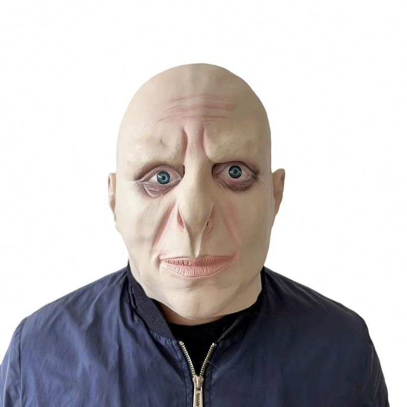 Halloween Costume Mask Lord Latex Voldemort Mask Harry Cosplay Movie Character Party Festival Props Decoration Party Mask