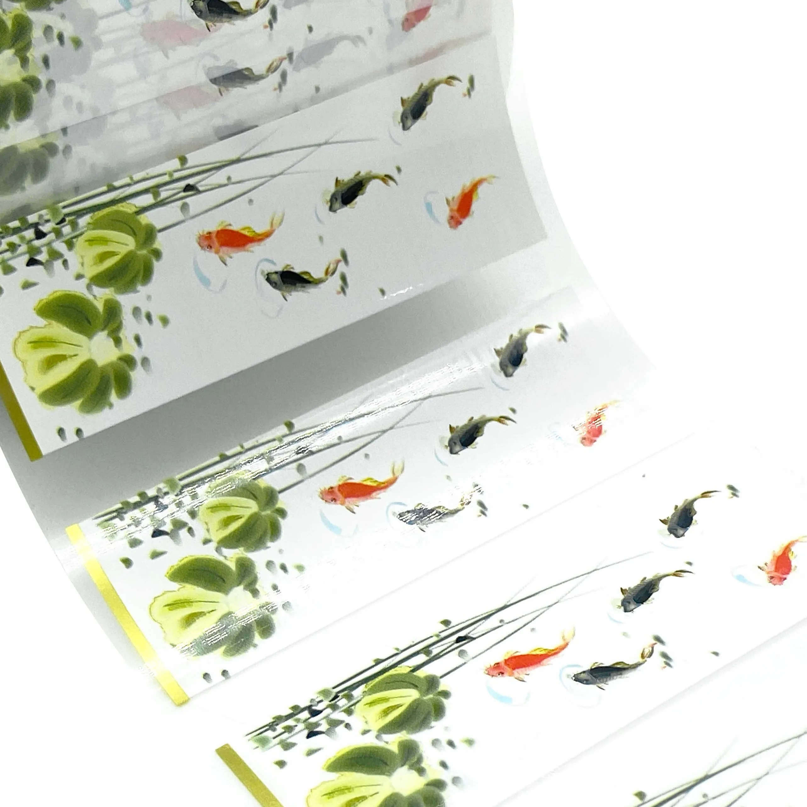 Factory production Direct sales Chinese style ink painting Heat Transfer Film Service for all Kinds of wooden chopsticks