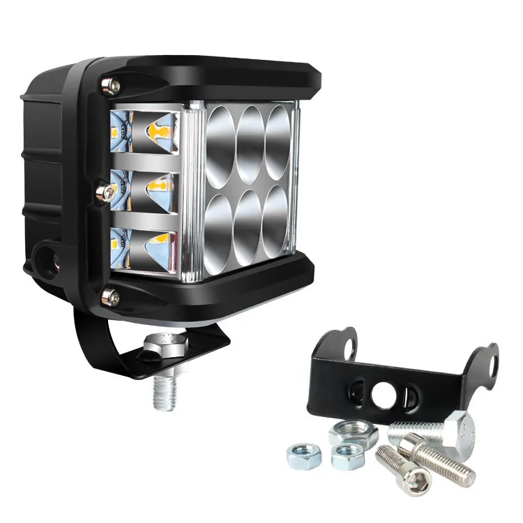45w Led Three-sided Luminous Work Lights Car Light Accessories Motorcycle Strobe Day Running Light