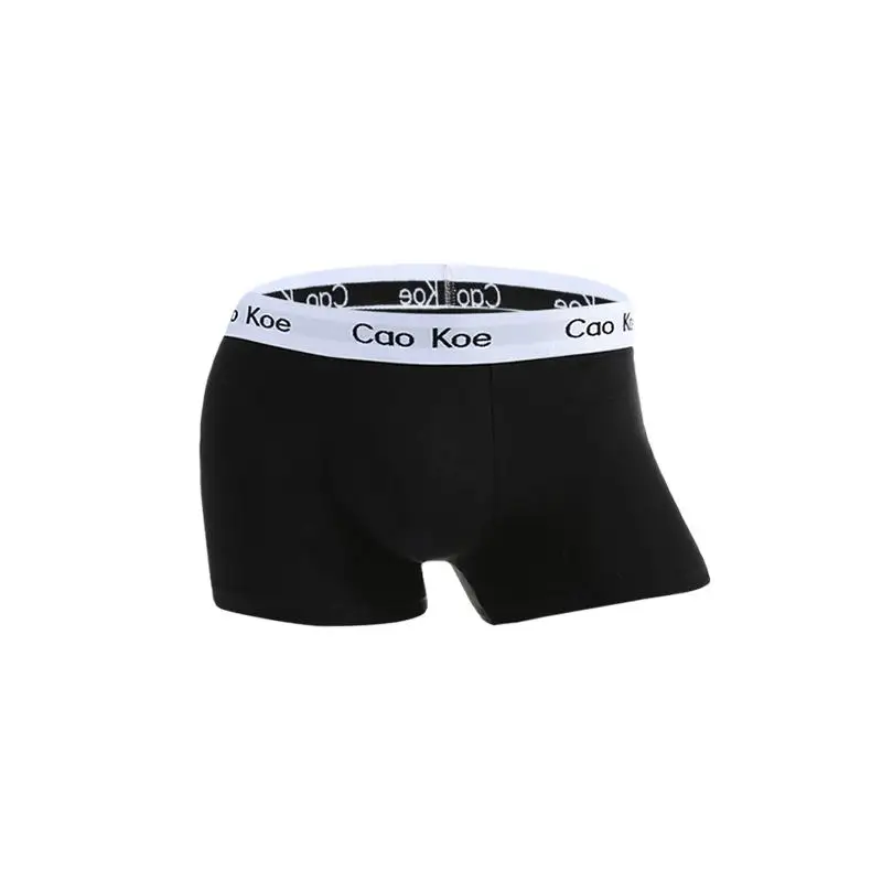Drop shipping Wholesale Stock Lot Underwear For Man Custom Classical Cotton Boxer shorts Male Basics Boxer Briefs