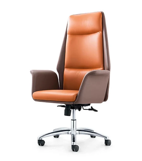 
China Manufacturer modern fashionable ADJUSTABLE OFFICE CHAIR CEO boss manager leather chair office swivel 