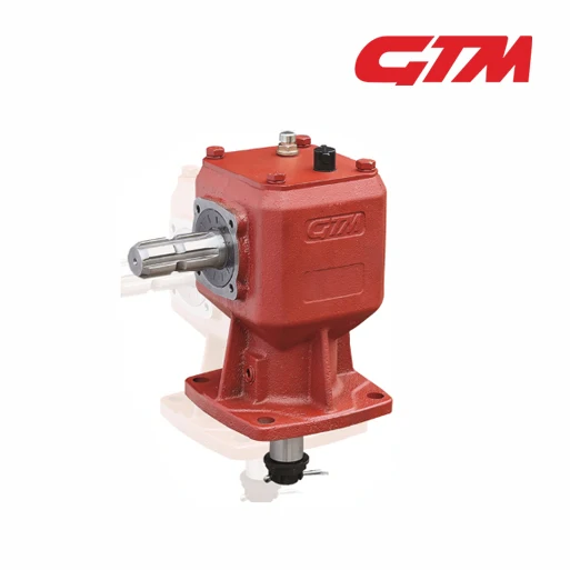 Rotary cutter lawn mower right angle high speed gearbox