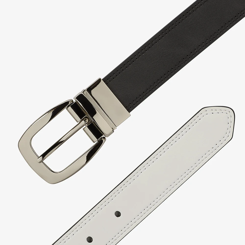 PRIMUS GOLF New Design Style Fashion Belts For Wovman Golf Belts Alloy Pin Buckle Reversible 1-2 Row Stitch Golf Gifts Belts