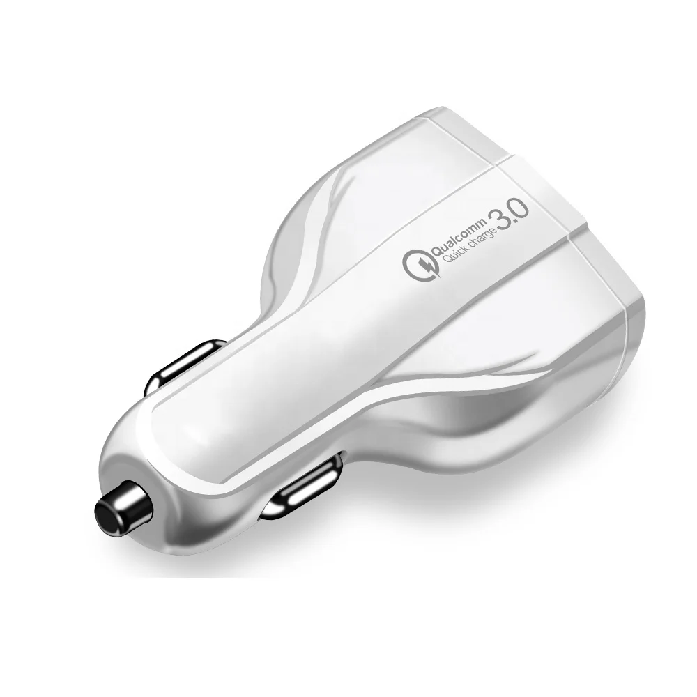 
QC 3.0 USB Car Charger For iPhone 12 Pro Max Fast PD Phone Charger Quick Car Battery Charger 