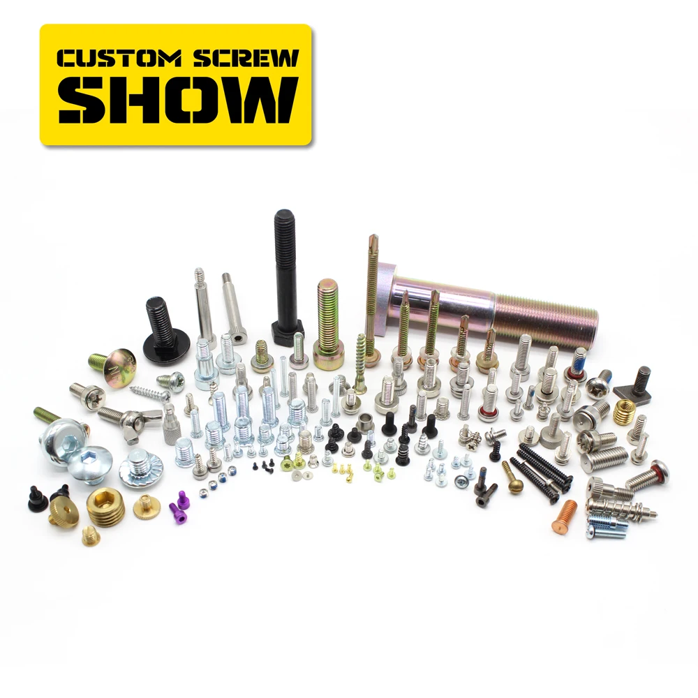 Precision Brass Flat head Knurled thumb screws