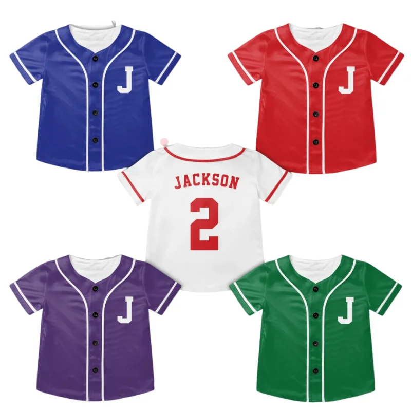 Custom design baseball cropped top shirts for infants blank sublimated ice milk plain mesh baseball jersey