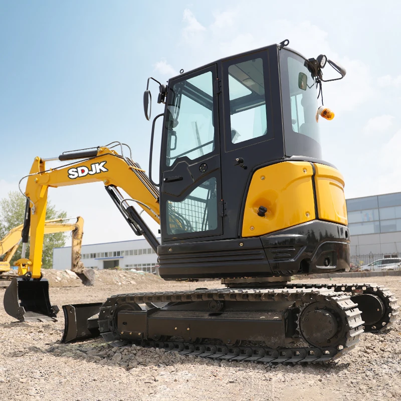 Бесплатная доставка 3 5 тонный экскаватор EPA Kubota небольшой мини-экскаватор 1 тонна 2 тонны новый гусеничный домашний
