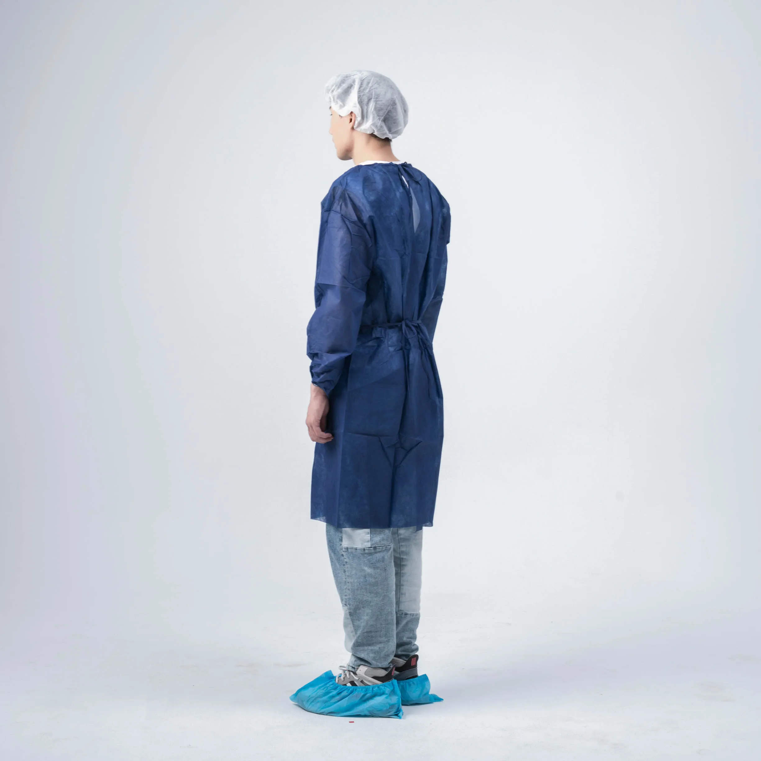 Customize Disposable Body Suits Lab Gown Bata Quirurgica Coveralls Adult CE White Hospital Medical Medical Protective Clothing