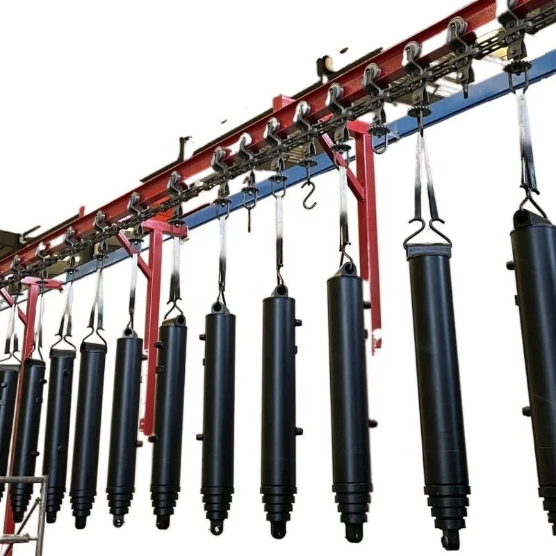 Multistage front end telescopic  Cylinder for dumper trailer lifting machines