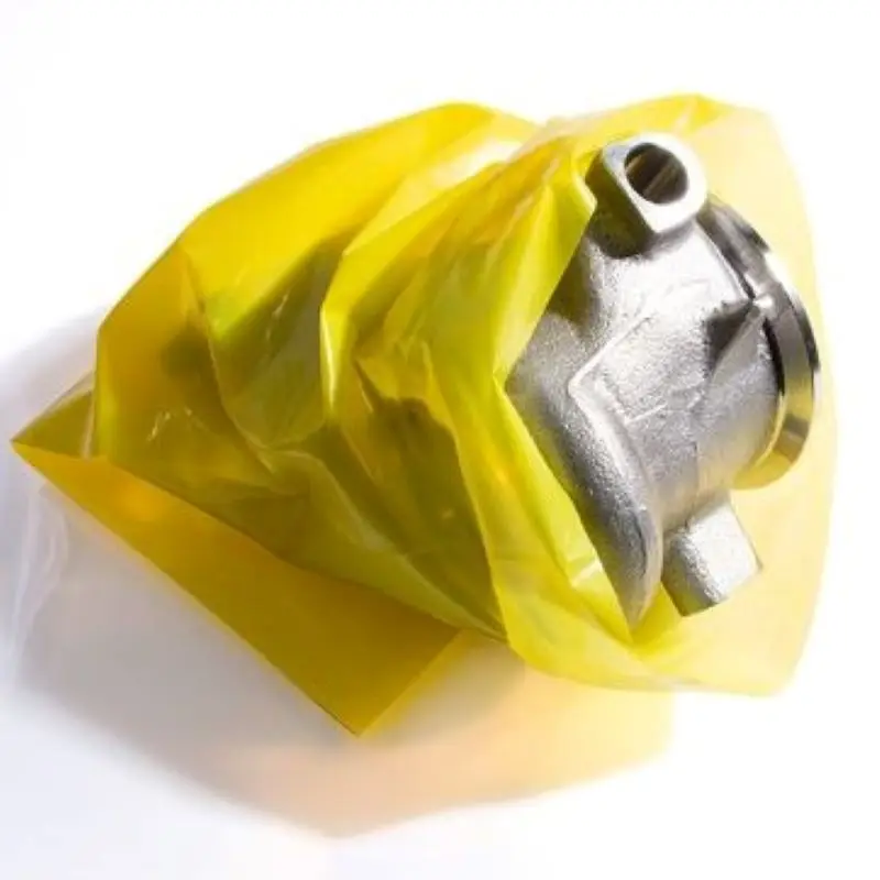 plastic packaging vci bag suitable for cylinder engine crankshaft cast iron flywheel of auto parts vci bag for rust protection
