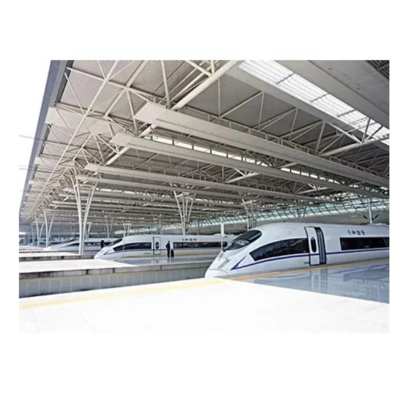Design Steel Frame Truss Structure Steel Structure Bus/ Train/ Railway Station