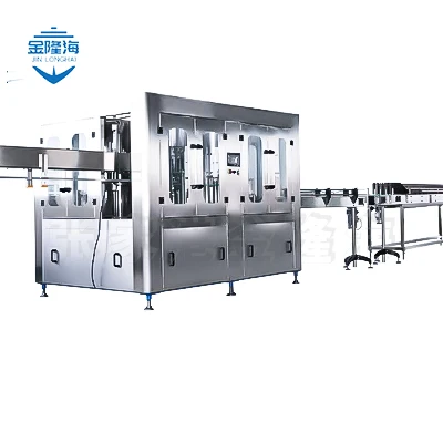 
Automatic three-in-one carbonated beverage filling machine bottled carbonated beverage filling machine 