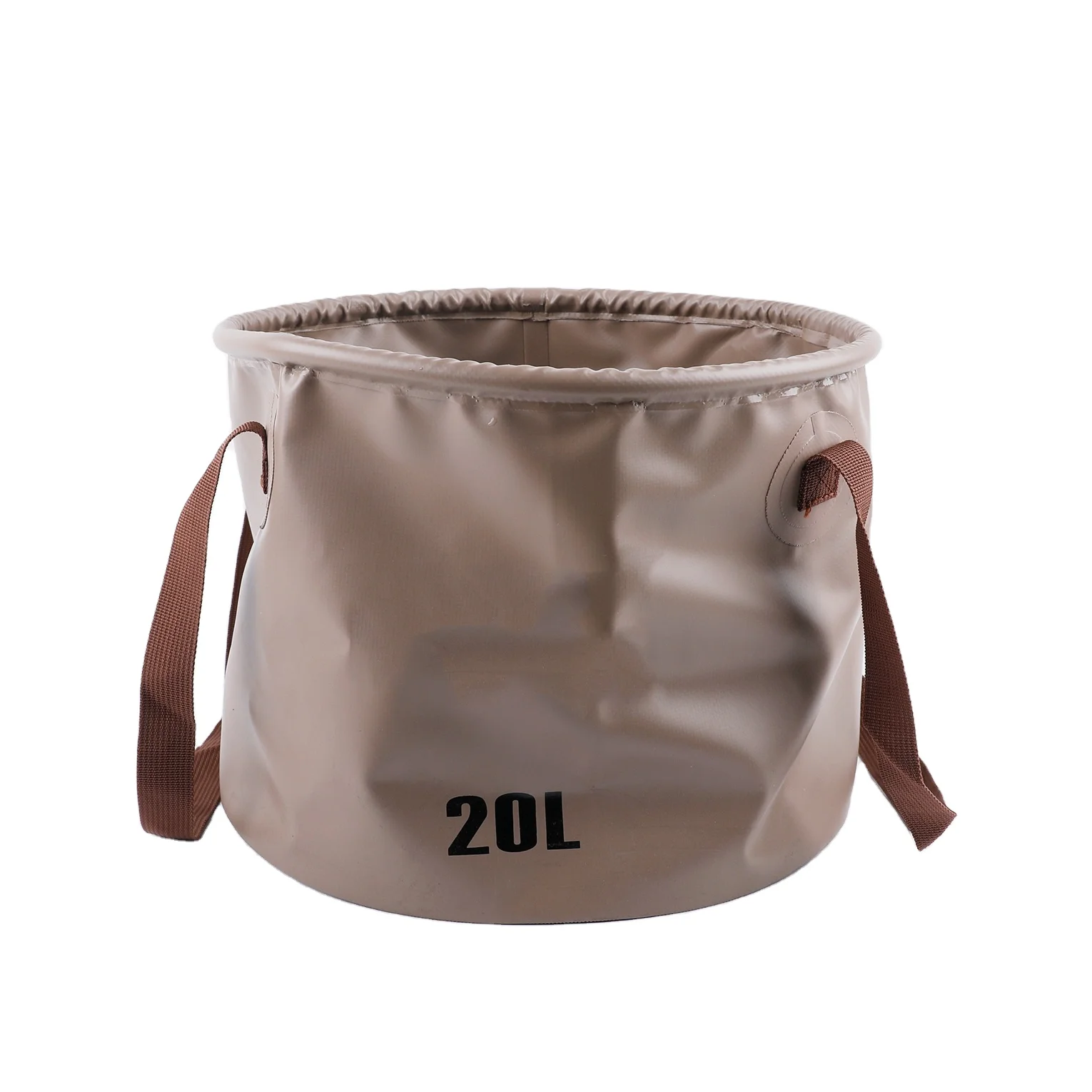 Fashion Multi-color High Quality Eco-friendly Plastic Fishing Pliable Folding Bucket