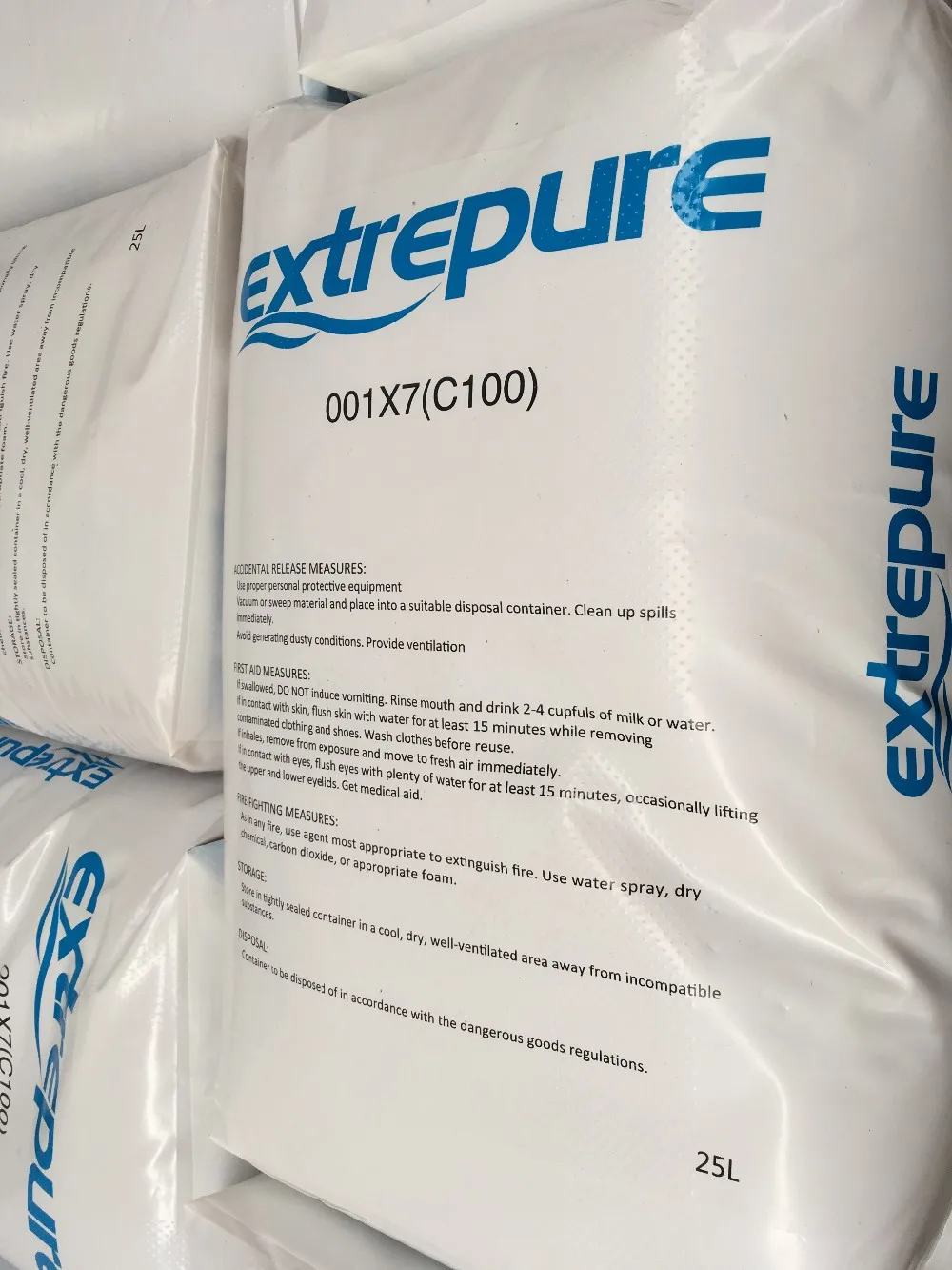 723 Cation resin for Water purify media the same as C100E and 001x7 water softening resin