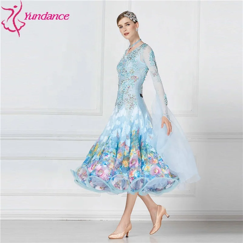 B-17213 Custom Girls Ballroom Dance Dress Dresses, Plus Size Ballroom Dance Dresses For Adult Kids