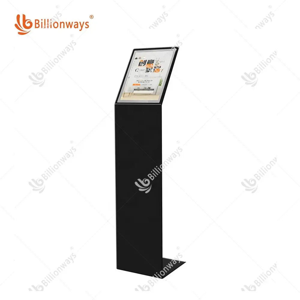 Auto 4S Shops Parameter Floor Card Display Rack Stand Automobile Vehicle Iron Information Card Holder Car Parameter Display