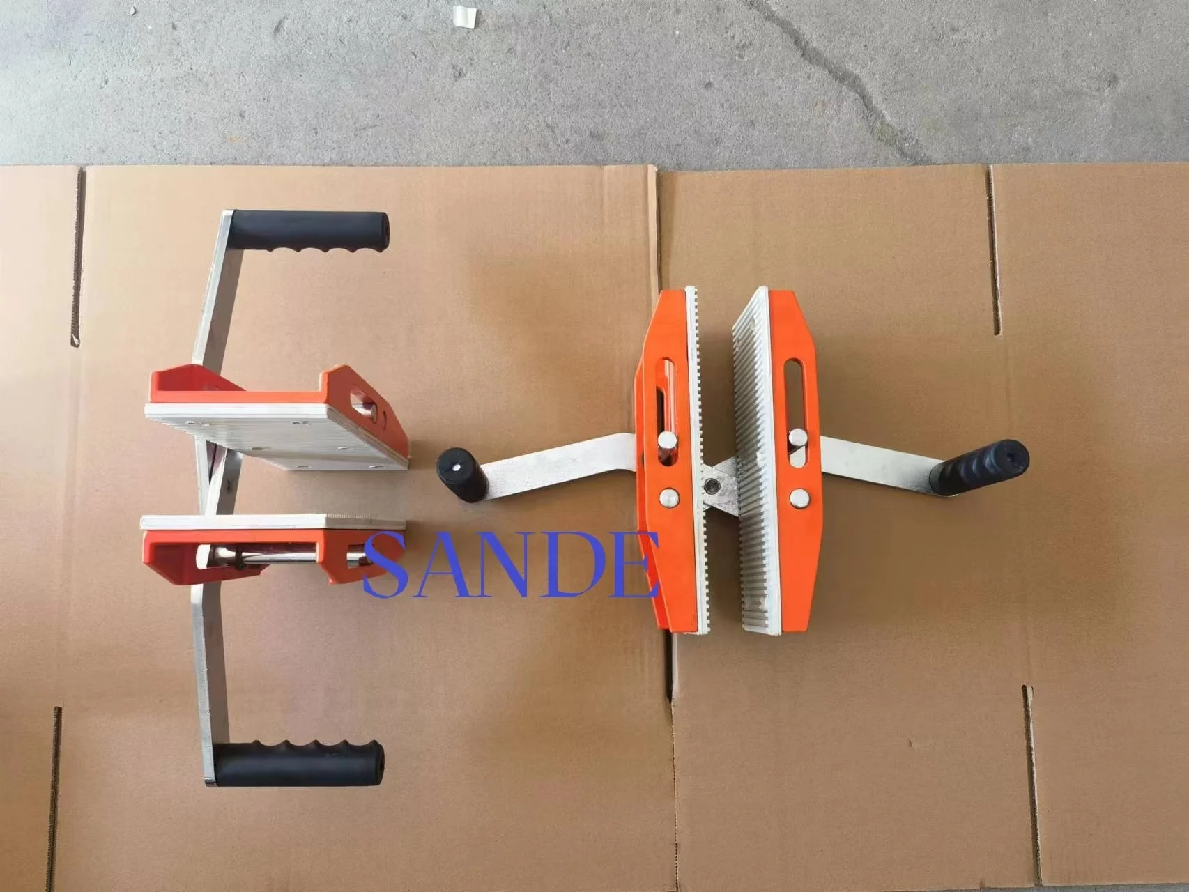 SANDE Tools Sale Lifting Moving Stone Slabs Double handle stone slab lifter granite sheet carry lifting clamp
