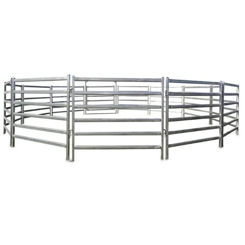 portable cattle horse round pen/corral fence panels