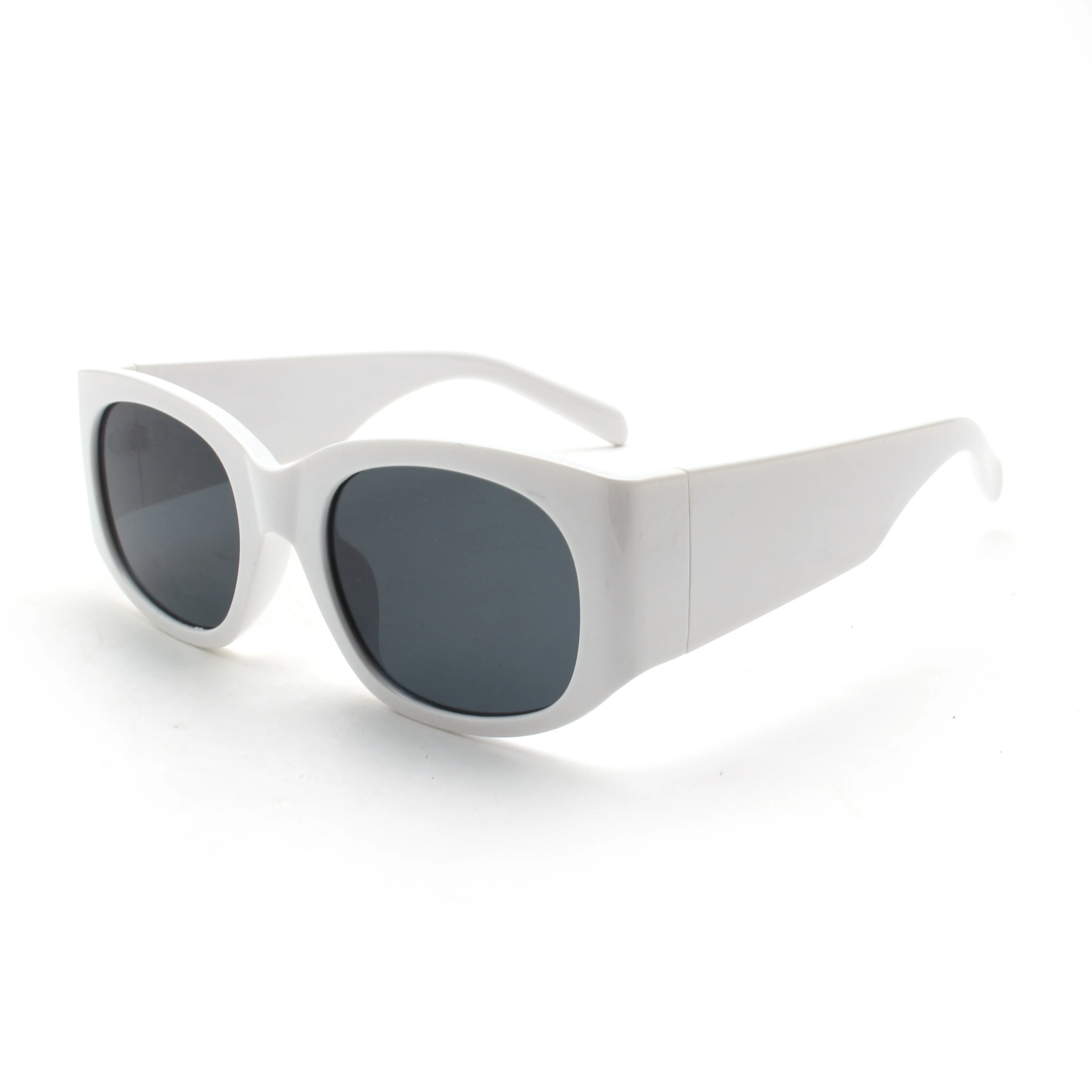 Small Square Frame Sunglasses Retro Thick Legs Uv Protection Sunglasses Wholesale at eye frames uv400 custom logo