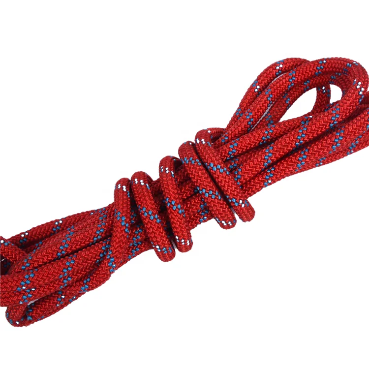 
Colorful double braided nylon rope for climbing 