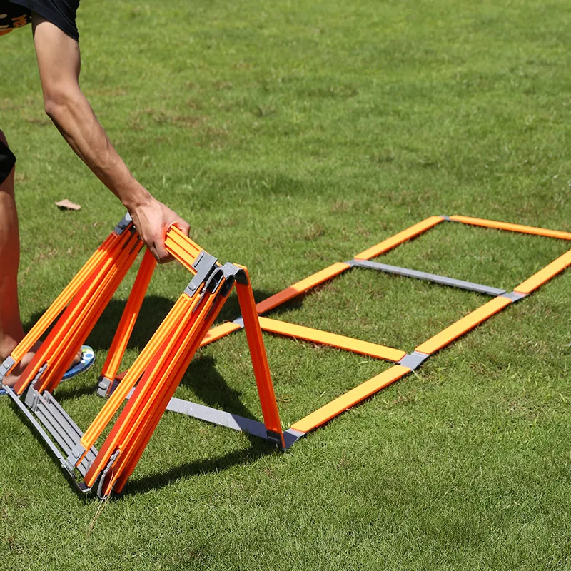 High Quality Flexibility Folding Ladder Agility Ladder Speed Training Ladder For Soccer Sport