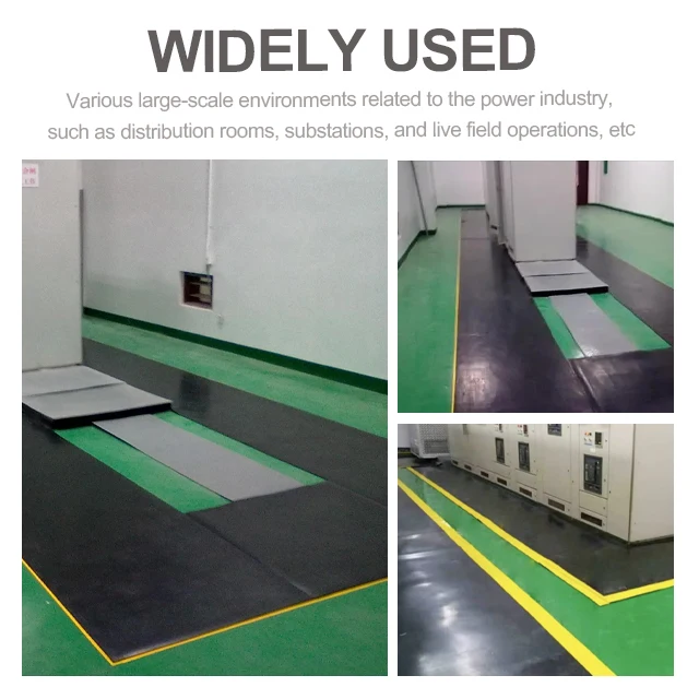 High temperature resistant insulating rubber sheet Thickening and wear resistance Black insulation material