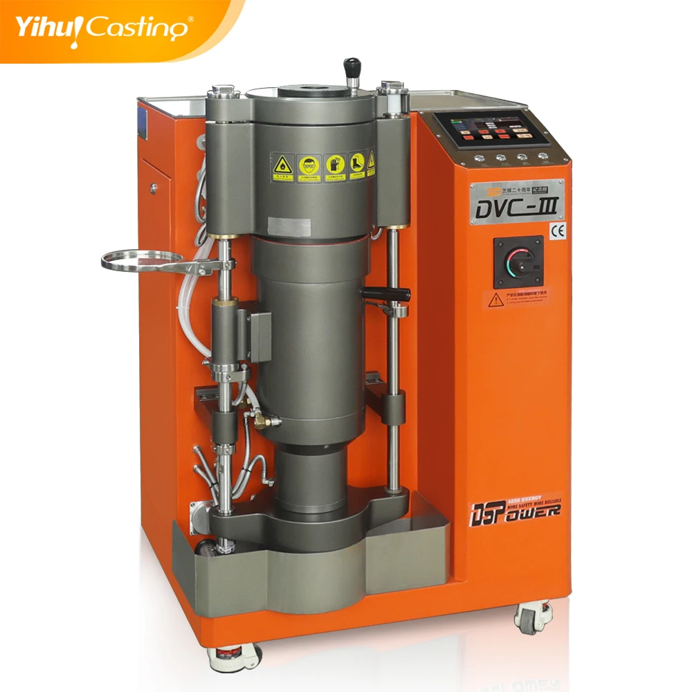 YIHUI Newest Technology Precious Metal Gold SIlver Fine Vacuum Pressure Casting Machine