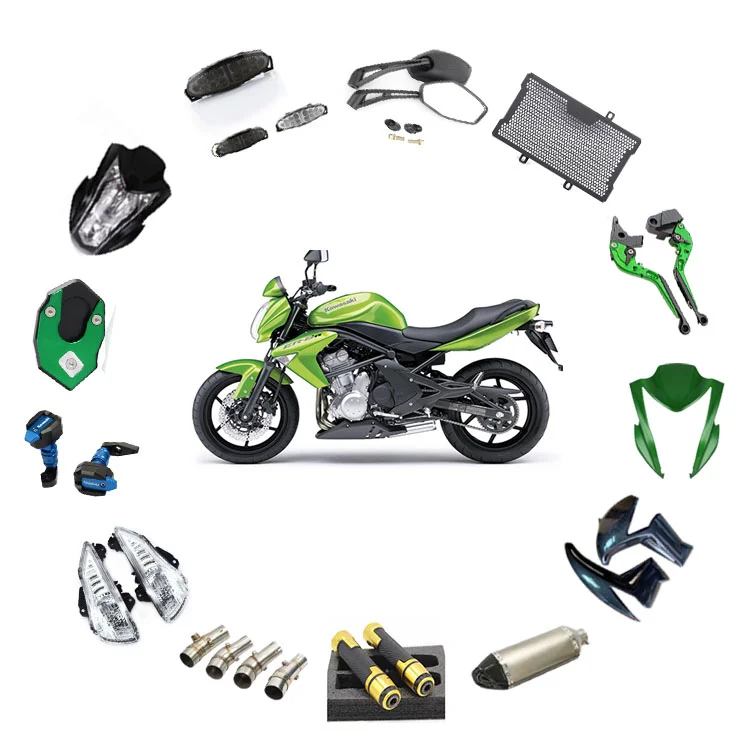Запчасти для мотоциклов kawasaki er6n kawasaki er6n передние фары kawasaki er6n Спидометр kawasaki er6n пластиковые крышки корпуса